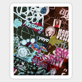 Street Art NYC Graffiti Tag Sticker Magnet